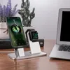 Wisam® 2 in 1 Aluminium Ladestation für Apple Watch iPhone Produktbild-Vorschau 5