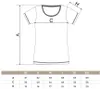 Dekoriertes Damen-T-Shirt, 95% Baumwolle, 5% Elasthan, Produktbild-Vorschau 2
