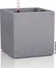 Lechuza Canto Stone plastový květináč 30x30x30 cm šedý Náhled obrázku produktu 30