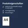 ROTH Zeugnisringbuch, Kunststoff, DIN A4, dunkelblau Voir les images du produit 7