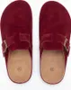Damen Wildleder Hausschuhe Slippers Klassische Pantoffeln Produktbild-Vorschau 3