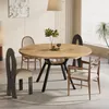 Tribesigns Eettafel, 120 cm, eettafel voor 4 personen, Productafbeelding-voorbeeld 4