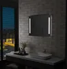 The Living Store Nástenné zrkadlo do kúpeľne s LED diódami Náhľad obrázku produktu 1