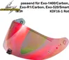 Scorpion Exo KDF16-1 Visier rot Produktbild-Vorschau 3