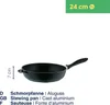 Kela Schmorpfanne Kerros Aluminium schwarz 7cmh 24cmØ 1,9l, Produktbild-Vorschau 3