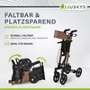 Juskys Rollator Vital faltbar, leicht, höhenverstellbar - Produktbild-Vorschau 3