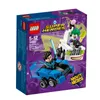 The image shows the front of a LEGO Super Heroes Mighty Micros: Nightwing vs. The Joker playset box. The box features illustrations of the LEGO characters and their vehicles. Produktbild-Vorschau
