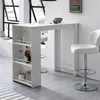WOHNLING Bartisch WL5.732 Weiß 120 x 107,5 x 60 cm Produktbild-Vorschau 1