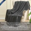 PREMIUM Fleecedecke melange OEKO-TEX 140x190 ca. 700g extra Produktbild-Vorschau 5