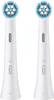 Two white electric toothbrush heads with blue and white bristles are shown against a white background. Náhľad obrázku produktu