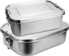 SWANEW 1200+1400ml boîte à pain sans plastique BPA libre Voir les images du produit 1