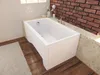 BADLAND Badewanne Rechteck Capri 100x70 mit Acrylschürze, Produktbild-Vorschau 2