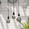Kabel mit E27 Lampenfassung -  für Lampenschirme/Hängeleuchten - für Innen/Außen - 5m - schwarz Produktbild-Vorschau