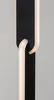 Lampadaire moderne noir pour salon chambre à coucher Voir les images du produit 12