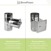 BirnePower Edelstahl Ofenrohr Kaminrohr Rauchrohr Produktbild-Vorschau 4
