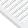 vidaXL Schranktüren Lamellen-Design 4 Stk Weiß 61,5x39,4 cm Produktbild-Vorschau 4