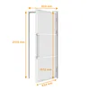 inova Loft-Glastür 834 x 1972 mm, DIN Rechts, 3 Felder Produktbild-Vorschau 9