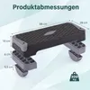 KOMFOTTEU, pedana multifunzione con 4 livelli di altezza Anteprima dell’immagine prodotto 8