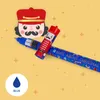 A Christmas-themed image featuring nutcracker-themed pens and a graphic of a nutcracker. Produktbild-Vorschau