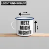 Trendation - Trendation - Hetz Mich Nicht Emaille Tasse Produktbild-Vorschau 3