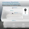 doporro Waschbecken-Unterschrank Badmöbel-Set in Weiß matt Produktbild-Vorschau 2