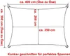Voile d'ombrage WOLTU - Protection solaire en HDPE, Voir les images du produit 2