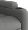 vidaXL Sedia da massaggio in tessuto grigio scuro Anteprima dell’immagine prodotto 11