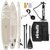 VirtuFit Voyager 381 SUP-Board Beige mit Zubehör Produktbild-Vorschau 1