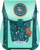 A children's school backpack with a deer and floral pattern. Voir les images du produit