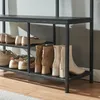 Garderobe 'Napinerg' mit Spiegel Schuhregal und Sitzbank Produktbild-Vorschau 4