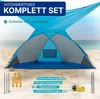 EXPLORER Strandmuschel Beach Camping Windschutz Modell Produktbild-Vorschau 8