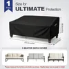 (203 × 96 × 88 cm) Housse imperméable pour canapé de jardin Voir les images du produit 2