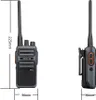 Two views of a Retevis RB617 walkie-talkie, with dimensions indicated. Anteprima dell’immagine prodotto