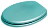 SANILO® Asiento de inodoro brillante, color turquesa. Tapa Vista previa de la imagen del producto 2