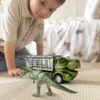 WOOPIE RC Auto Dinosauro Verde + Figura Anteprima dell’immagine prodotto 2