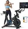 Vélo Magnétique MERACH, Roue d’Inertie 6kg, 8 Niveaux, Voir les images du produit 1
