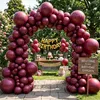 Ballonnen, rood, bordeaux, 100 stuks, latex, voor Productafbeelding-voorbeeld 5