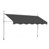400x120cm Klemmmarkise Einziehbar Balkonmarkise mit Produktbild-Vorschau 3
