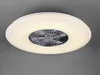 LED Deckenventilator VISBY Chrom/Weiß Ø75cm - R62402906 Produktbild-Vorschau 5