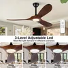 AIORBER Deckenventilator mit Licht 52 Zoll Leise DC Motor Produktbild-Vorschau 3