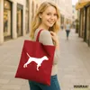 Huuraa Jutebeutel English Pointer Silhouette 10 Liter Produktbild-Vorschau 2