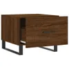 vidaXL Couchtische 2 Stk. Braun Eichen-Optik 50x50x40 cm Produktbild-Vorschau 7