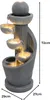 Fontana a cascata da esterno – Fontana da giardino Anteprima dell’immagine prodotto 5