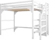 Hochbett mit Stufen und Kleiderschrank, Platzsparend mit Produktbild-Vorschau 12