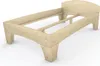 Holzbett Massivholzbett Zinkenbett (Fichte) "Rosi" 120 200 Produktbild-Vorschau 2