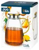 Vilde | Glaskrug 1,6 L - mit Deckel - Geriffeltes Glas - Produktbild-Vorschau 8