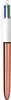 BIC 4 Farben Kugelschreiber 4 Colours 'Rose Gold', Stärke Produktbild-Vorschau 3