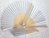 410, 1 Stk. Hand- Deko-Fächer Hochzeitsfächer Papier weiss Produktbild-Vorschau 4