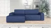Ecksofa TOTI mit Schlaffunktion. Farbe: Kobalt 80. Produktbild-Vorschau 1