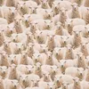 Dekostoff Meterware Baumwollstoff Halbpanama Sheep Flock Produktbild-Vorschau 4